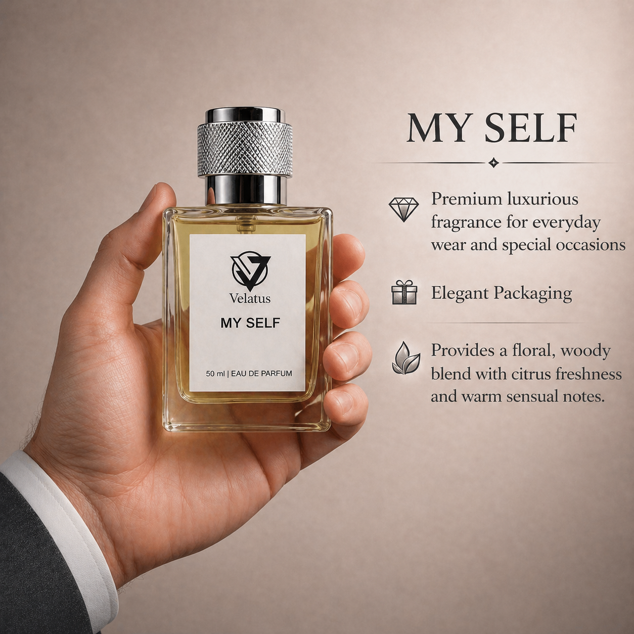 My Self (Inspiration - Giorgio Armani My Way) | 50 ml Eau de Parfum - Image 3