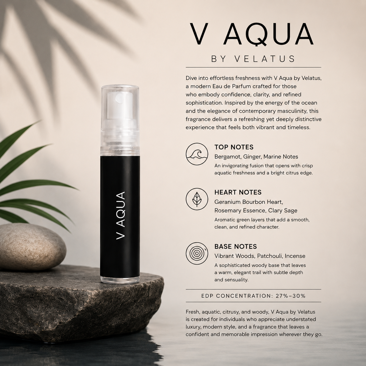 V Aqua (Inspiration - Giorgio Armani Acqua di Gio) | 2ml Perfume Decant